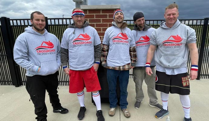 Crossroads Property Rescue team