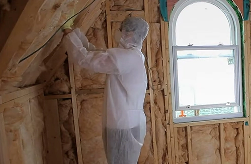 Biohazard cleanup team in protective gear