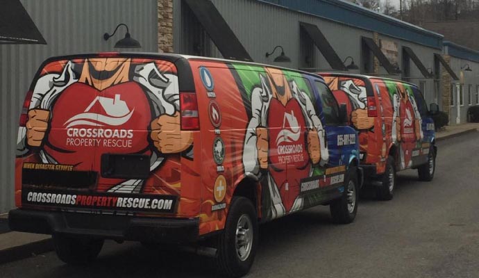 Crossroads service vehicle